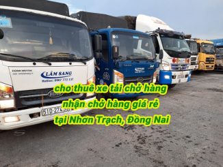 dịch vụ cho thuê xe tải chở hàng nhơn trạch