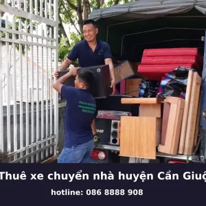 Thuê xe chuyển nhà huyện Cần Giuộc